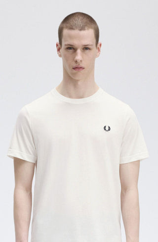 T-Shirt Ringer Classic Fred Perry da Uomo