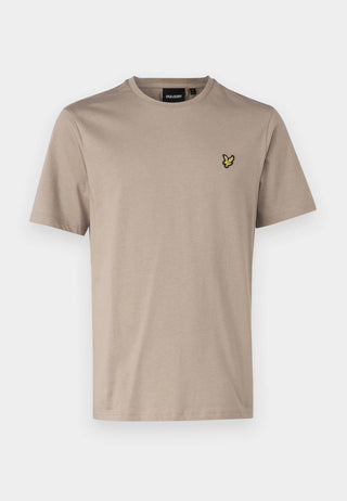 T-Shirt Plain Lyle&Scott Heritage Taupe da Uomo