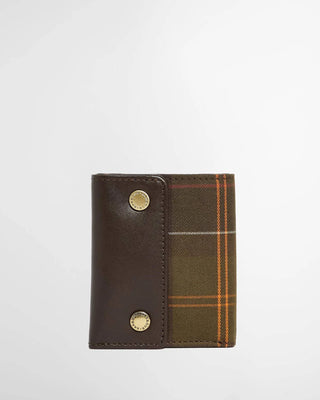 Portafoglio in pelle tartan Benslie