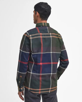 Camicia Dunoon a maniche lunghe dalla vestibilità leggermente aderente