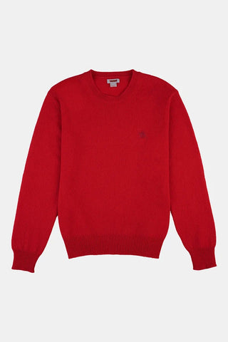 Maglione girocollo in shetland