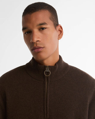Maglia con mezza zip Holden