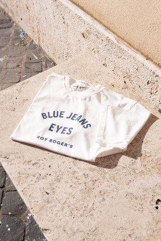 EVA X ROY ROGER'S - T-SHIRT BLUE JEANS EYES
