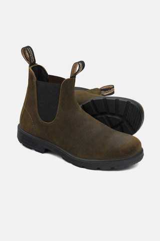 1615
ORIGINALS
CHELSEA BOOTS - OLIVE SUEDE