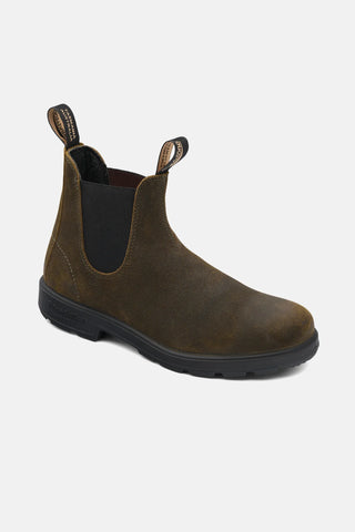 1615
ORIGINALS
CHELSEA BOOTS - OLIVE SUEDE