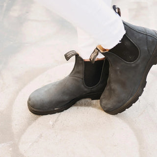 Blundstone 587 rustic black leather