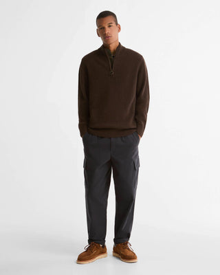 Maglia con mezza zip Holden
