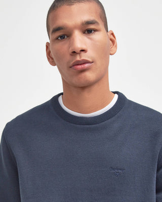 Maglione girocollo in cotone Pima