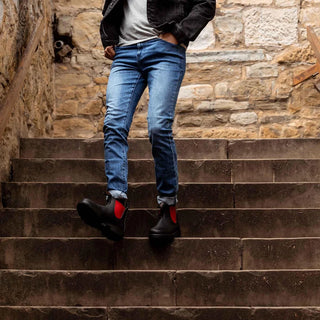 508
ORIGINALS
CHELSEA BOOTS - BLACK & RED