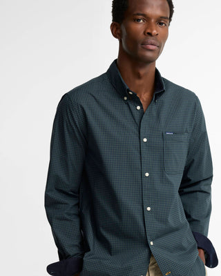 Camicia Harbourwall a maniche lunghe leggermente aderente