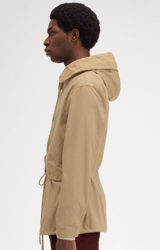 Parka corto Fred Perry sabbia