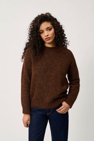 MAGLIA GIROCOLLO IN ALPACA
