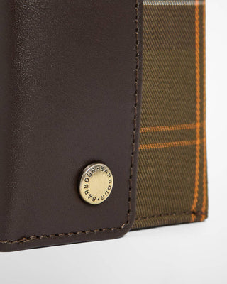 Portafoglio in pelle tartan Benslie