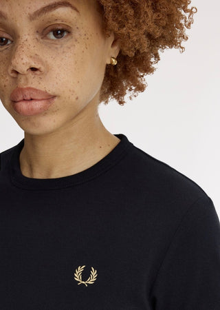 T-shirt in piqué Supima® con doppia riga