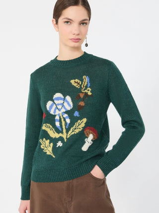 Maglia in filato di misto alpaca e lana - GRIGIO MEDIO