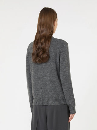 Maglia in filato di misto alpaca e lana - GRIGIO MEDIO