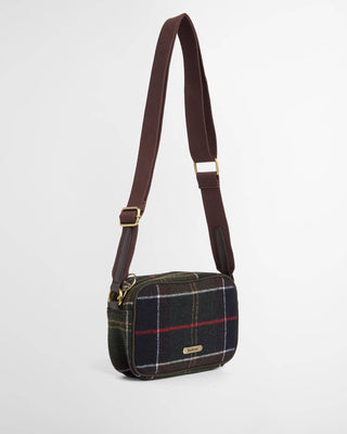 Mini borsa a tracolla Contine in tartan
