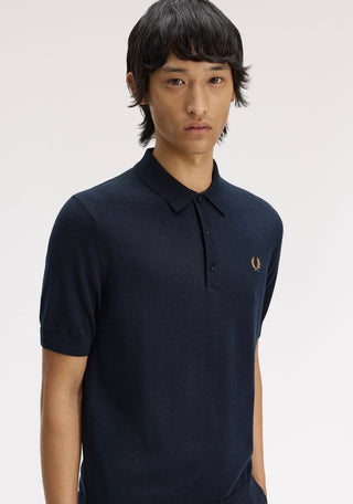 Polo in maglia di cotone
