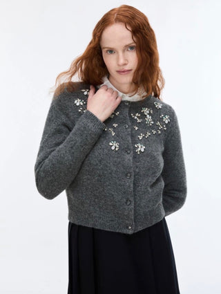 CARDIGAN IN MISTO LANA