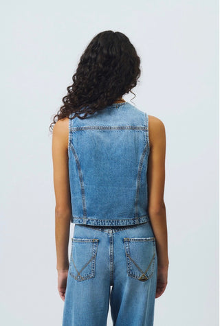 GILET IN DENIM OCEAN