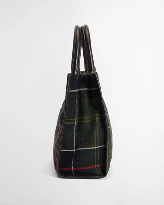 Borsa tote Barrhill in tartan