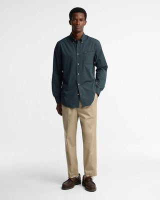 Camicia Harbourwall a maniche lunghe leggermente aderente