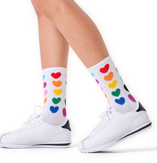 Rainbow Sneaker Sock