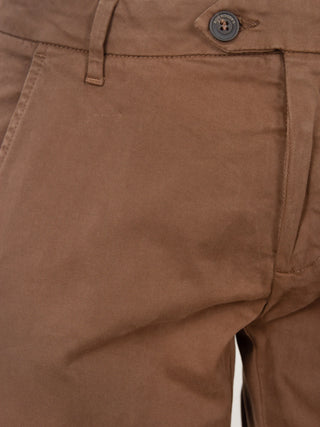 Pantalone new rolf in gabardina beige scuro