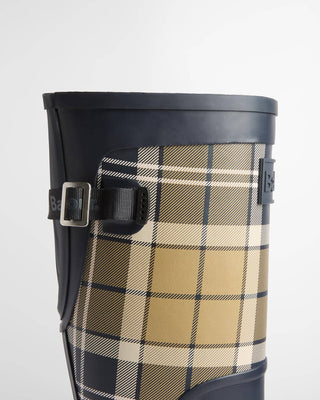 Stivali in gomma e tartan Dena