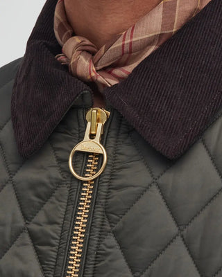 Giacca trapuntata Beadnell dalla vestibilità aderente