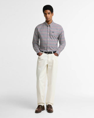 Camicia a maniche lunghe in tartan a quadretti dalla vestibilità leggermente aderente Rickwood