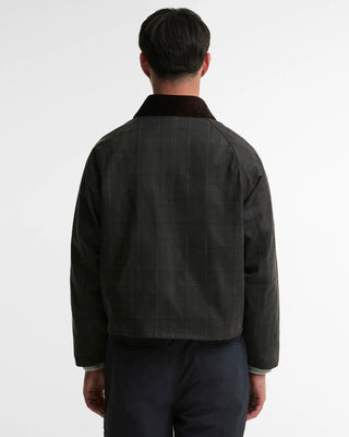 Giacca cerata Spey in tartan
