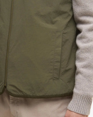 Gilet in pile reversibile