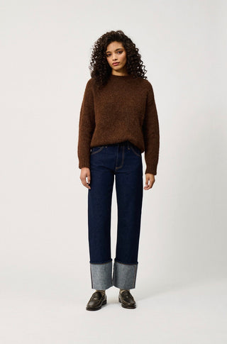 MAGLIA GIROCOLLO IN ALPACA