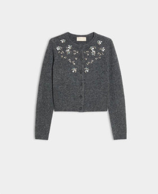 CARDIGAN IN MISTO LANA