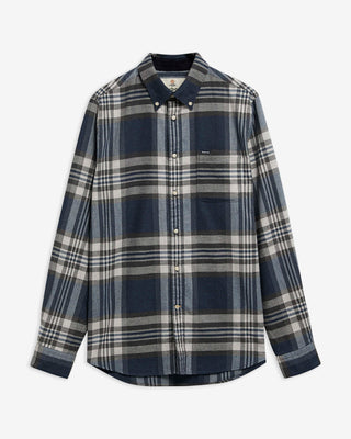 Camicia Dovedale a maniche lunghe leggermente aderente