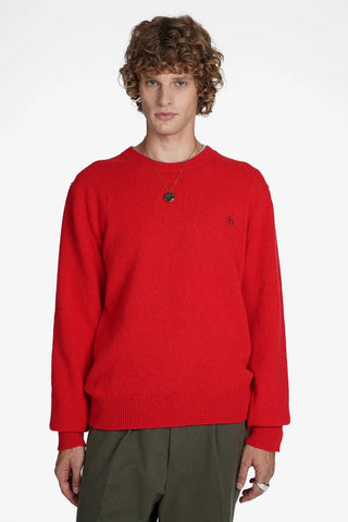 Maglione girocollo in shetland