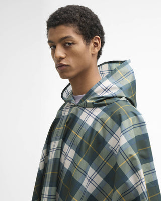 Poncho impermeabile Tartan