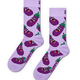 Angry Eggplant Sock