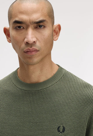 Maglione Con Lavorazione Goffrata