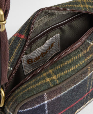 Mini borsa a tracolla Contine in tartan