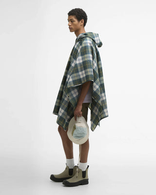 Poncho impermeabile Tartan