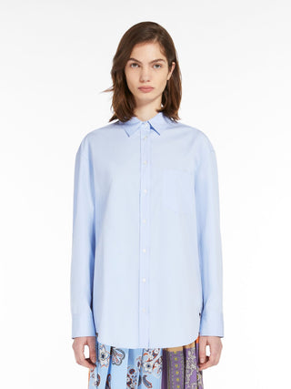 CAMICIA IN POPELINE DI COTONE weekend Max Mara