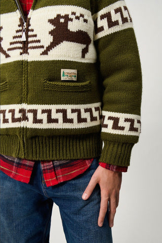 GIACCA COWICHAN IN JACQUARD