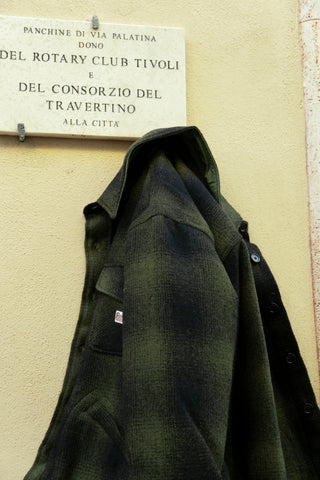 GIACCA BUFFALO IN LANA A QUADRI