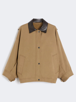 GIACCA IN COTONE ANTIGOCCIA - DESERTO