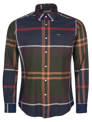 Camicia Dunoon a maniche lunghe dalla vestibilità leggermente aderente