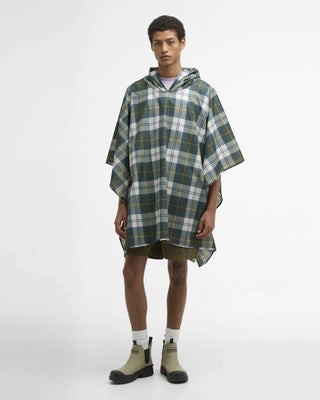 Poncho impermeabile Tartan