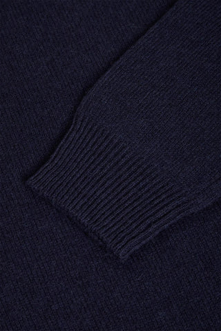 Girocollo in lana shetland