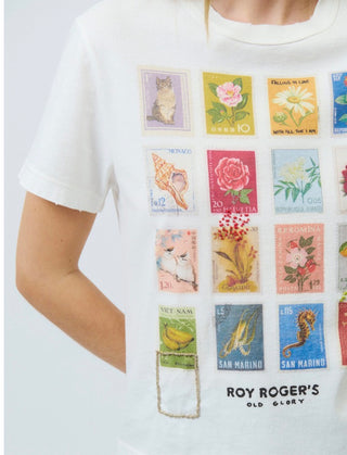 OLD GLORY - T-SHIRT CON STAMPA VINTAGE STAMP